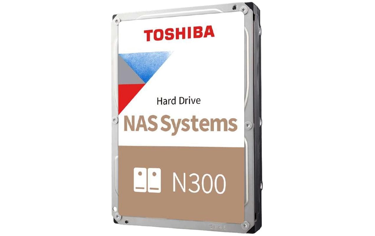 Toshiba N300 – 12 TB 3,5" SATA HDD, 7200 U/min, 512 MB Cache