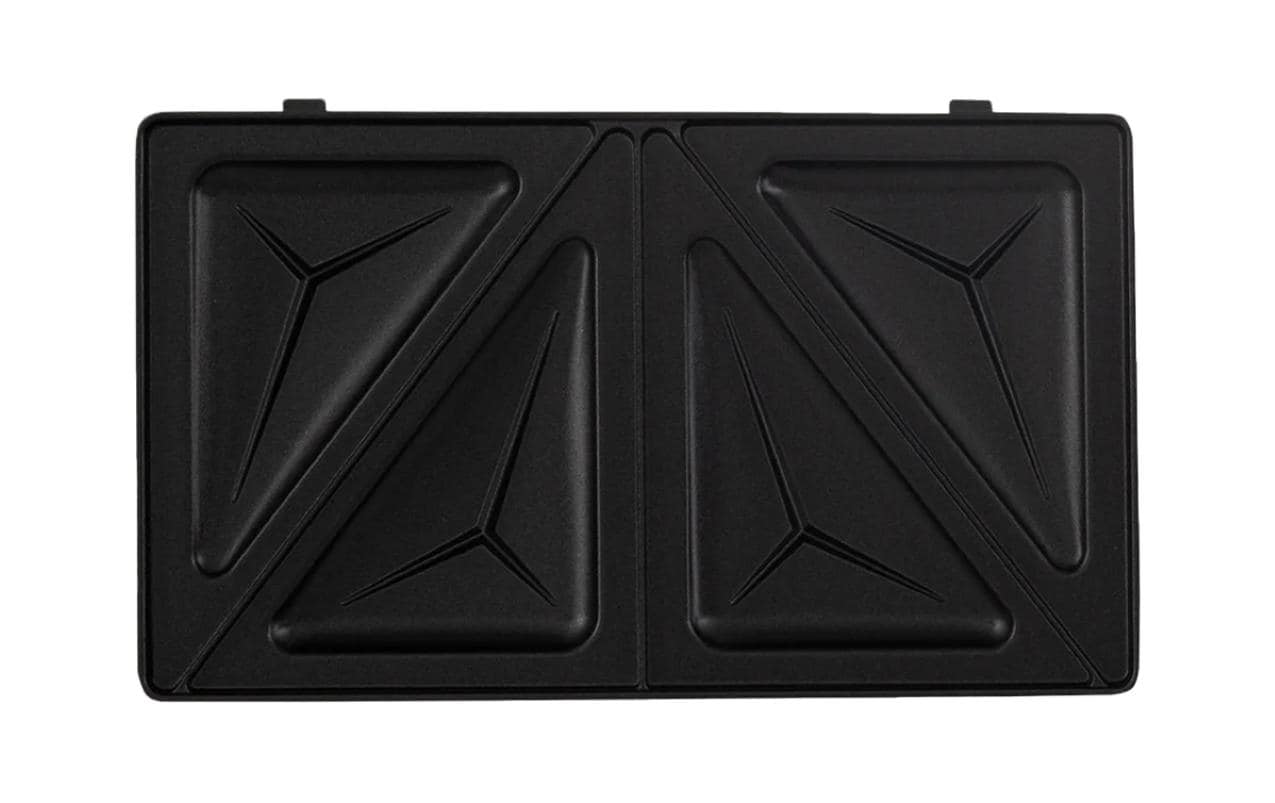 CREATE Ersatzteller Stone 3in1 Sandwich – 14 × 24 cm, für Waffeleisen 3in1 Studio, 2 Stk.