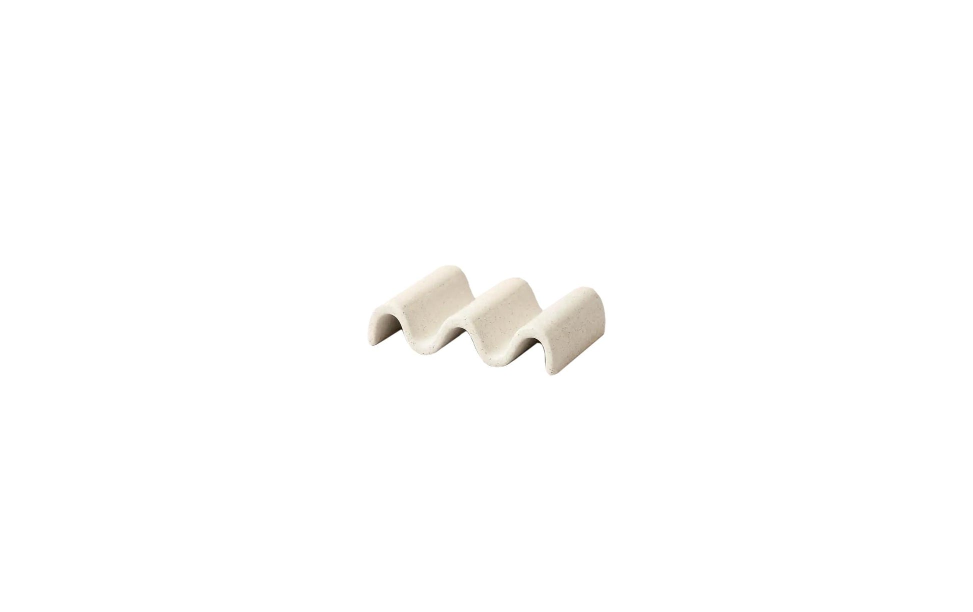 Esmée Seifenschale – Keramik, 8×11,5×3 cm, Beige