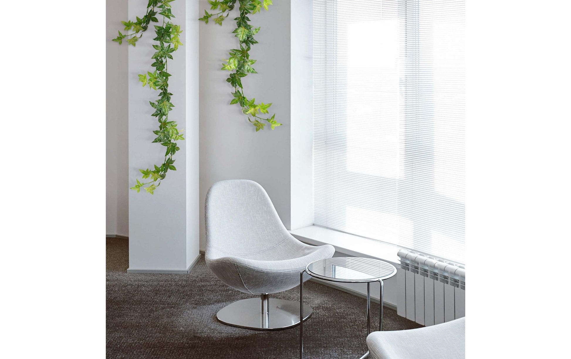 Botanic-Haus Girlande – 1,8 m – Kunststoff, grün, 12-teilig