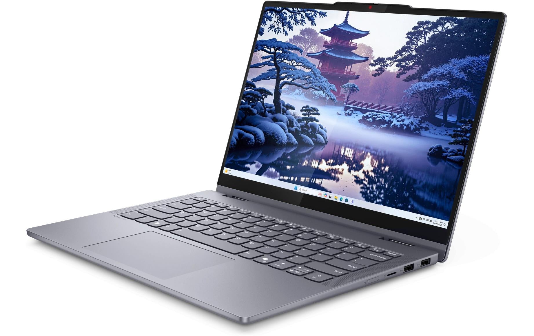 Lenovo IdeaPad 5 2-in-1 Convertible – 14", 16 GB, 512 GB, Grau