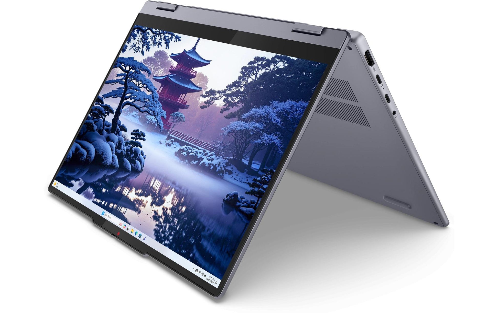 Lenovo IdeaPad 5 2-in-1 Convertible – 14", 16 GB, 512 GB, Grau