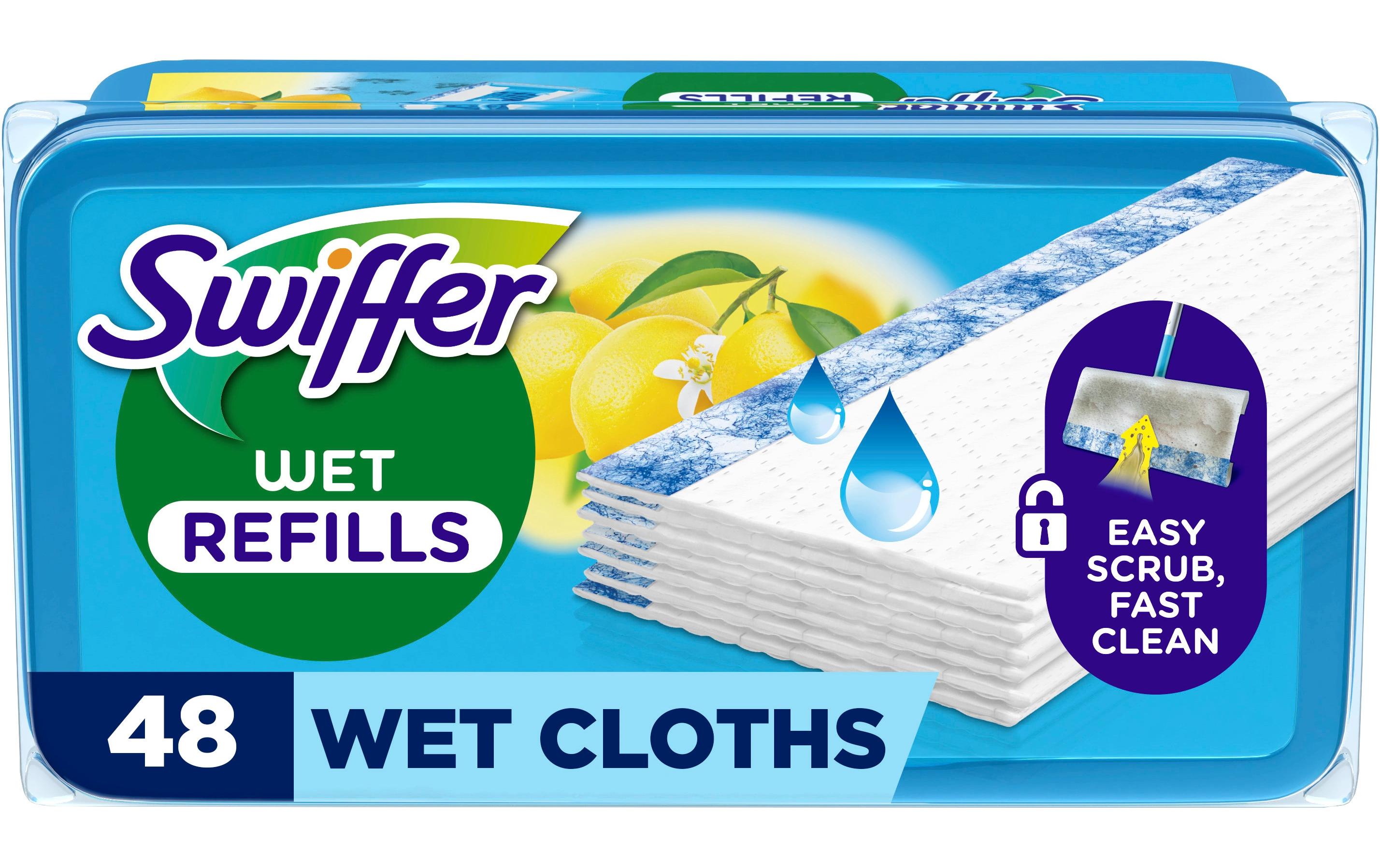Swiffer Reinigungstücher Citrus Fresh – Citrus-Duft – 48 Stk.