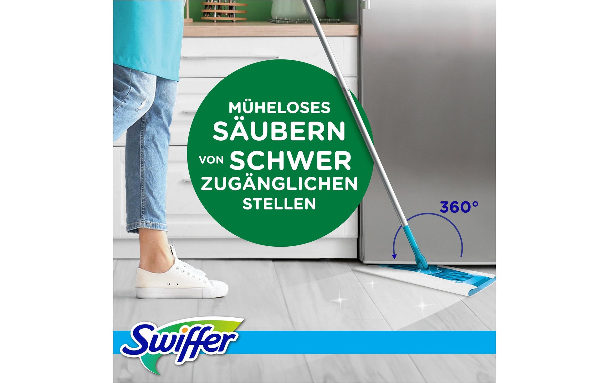 Swiffer Reinigungstücher Morning Fresh – Morning Fresh-Duft – 24 Stk.