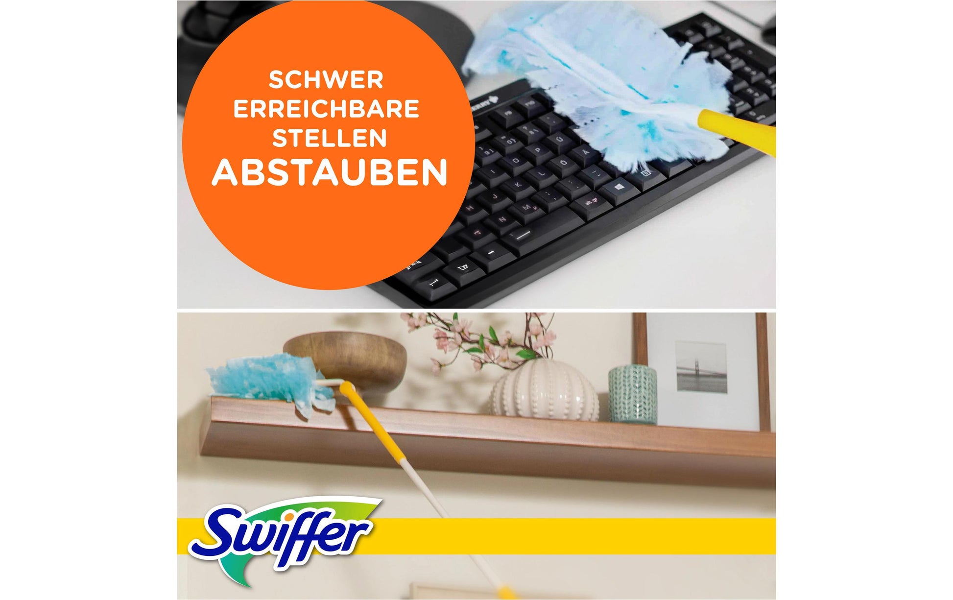 Swiffer Staubwedel – mit Duft, Mikrofaser, blau, 9 Stk.
