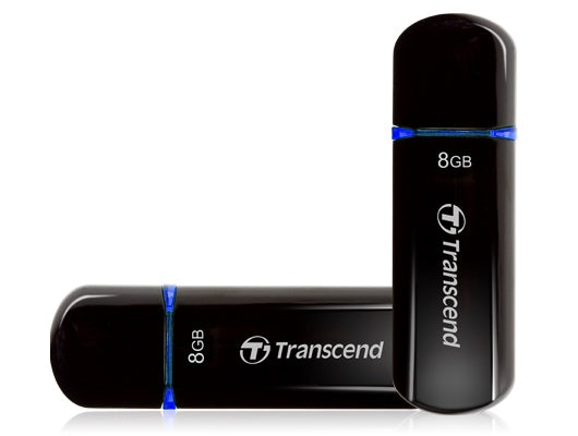 Transcend JetFlash 600 USB-Stick – 8 GB, USB 2.0, MLC