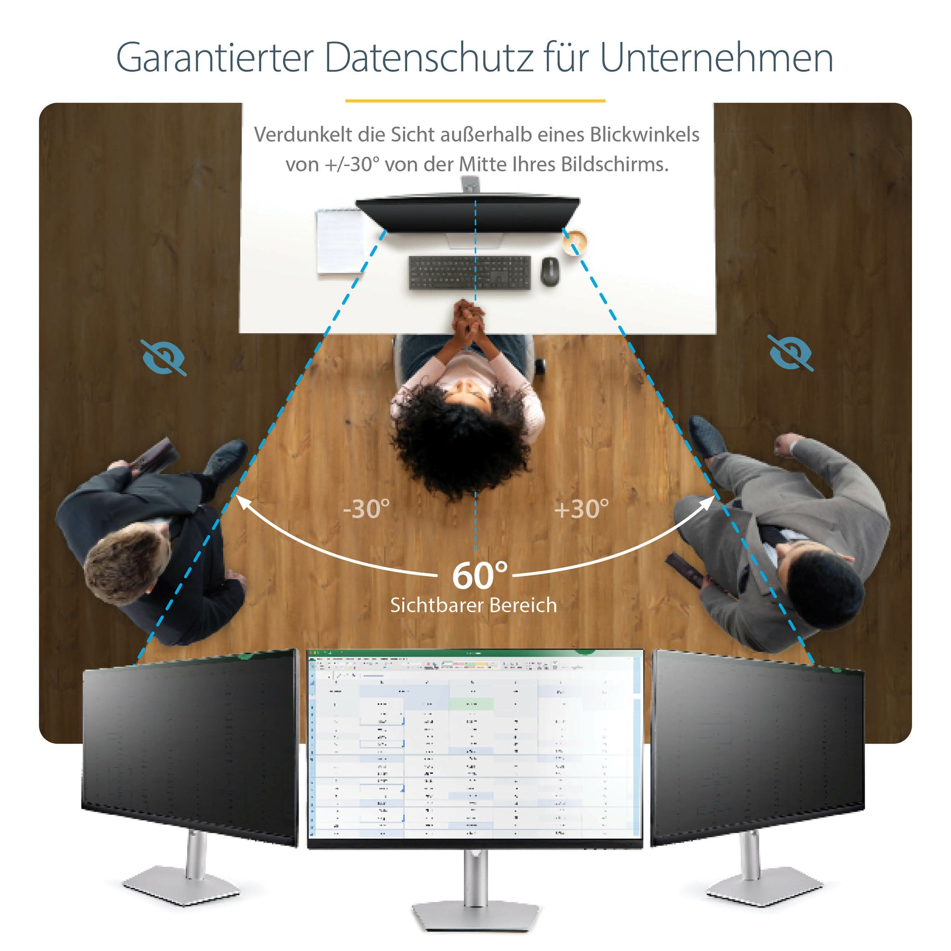 StarTech.com Displayschutz für 22" Monitore