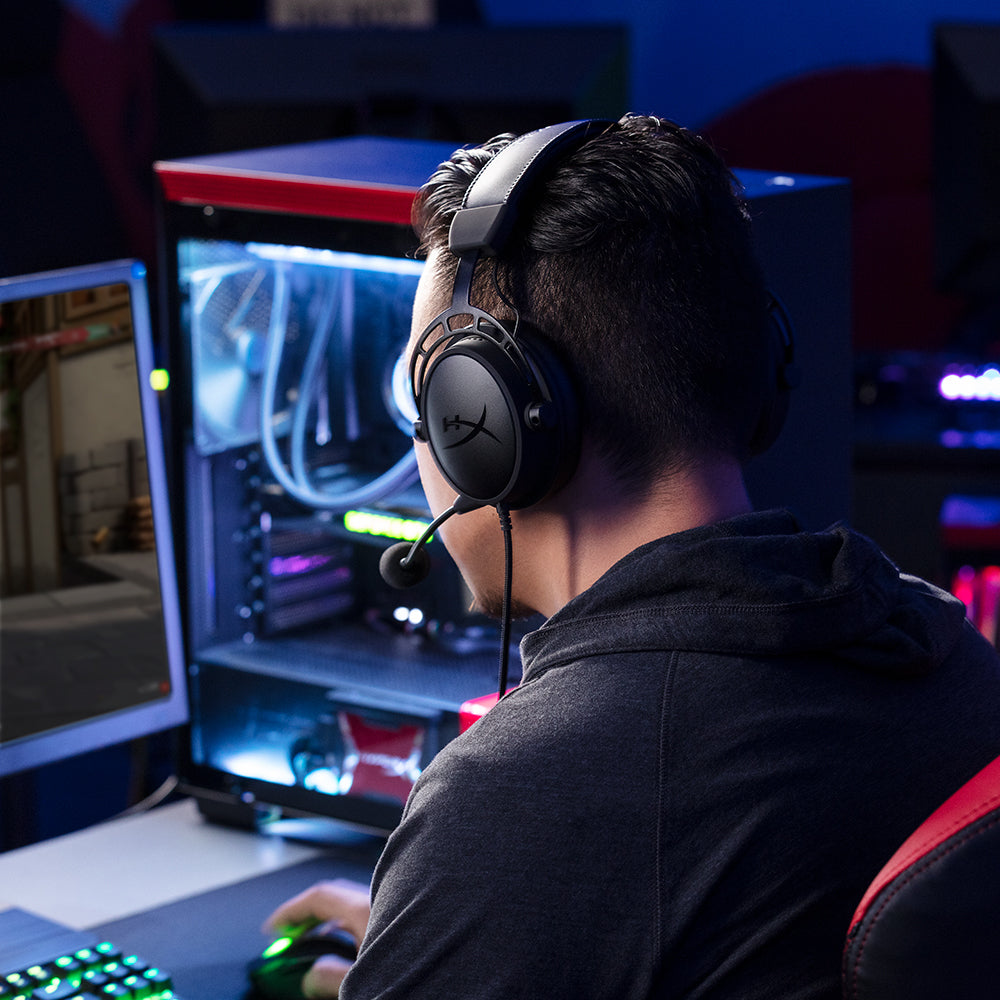 HyperX Cloud Alpha Gaming-Headset – Over-Ear, Stereo, Kabelgebunden, 3,5 mm Klinke, für PC, PS5, PS4 und andere