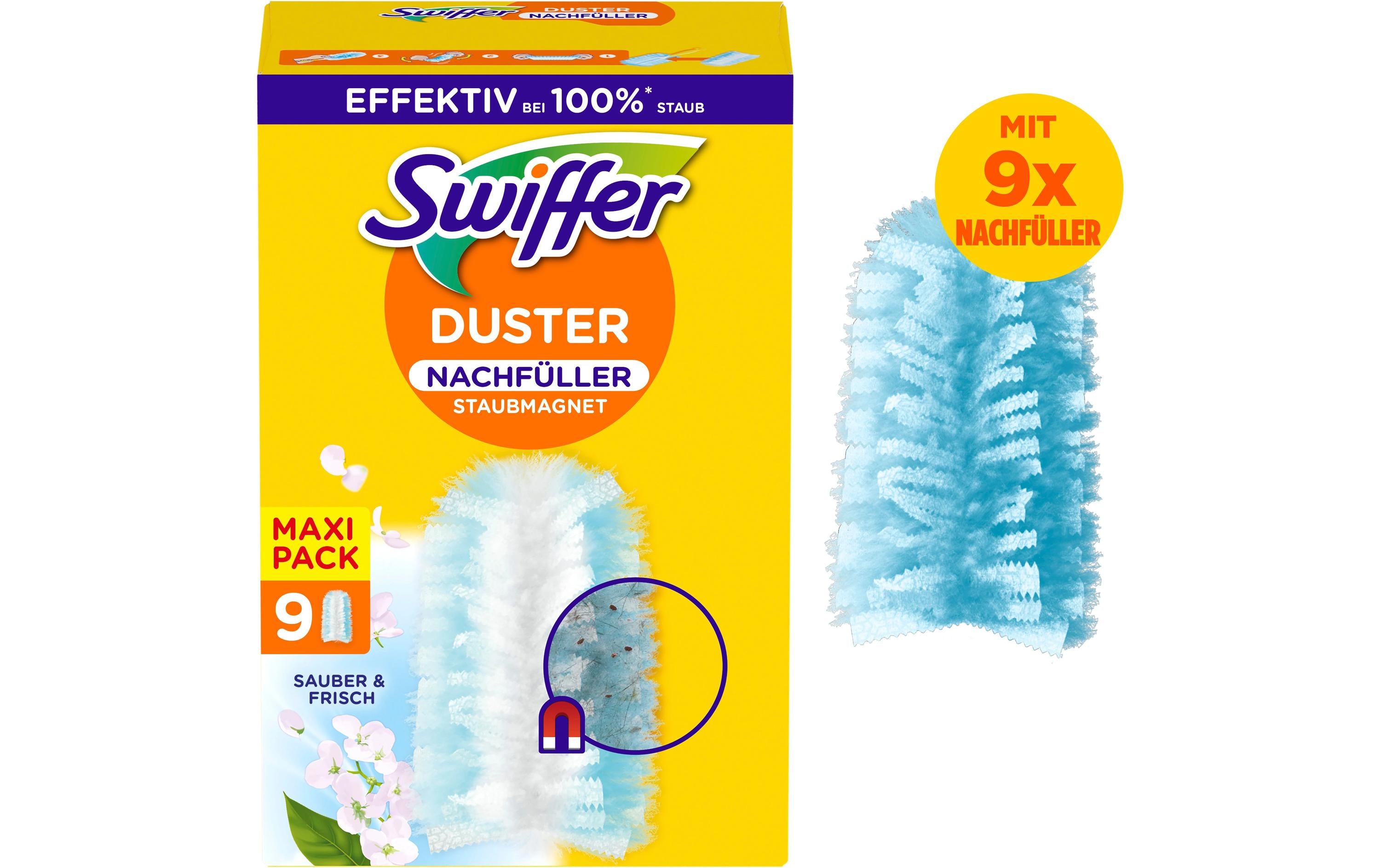 Swiffer Staubwedel – mit Duft, Mikrofaser, blau, 9 Stk.