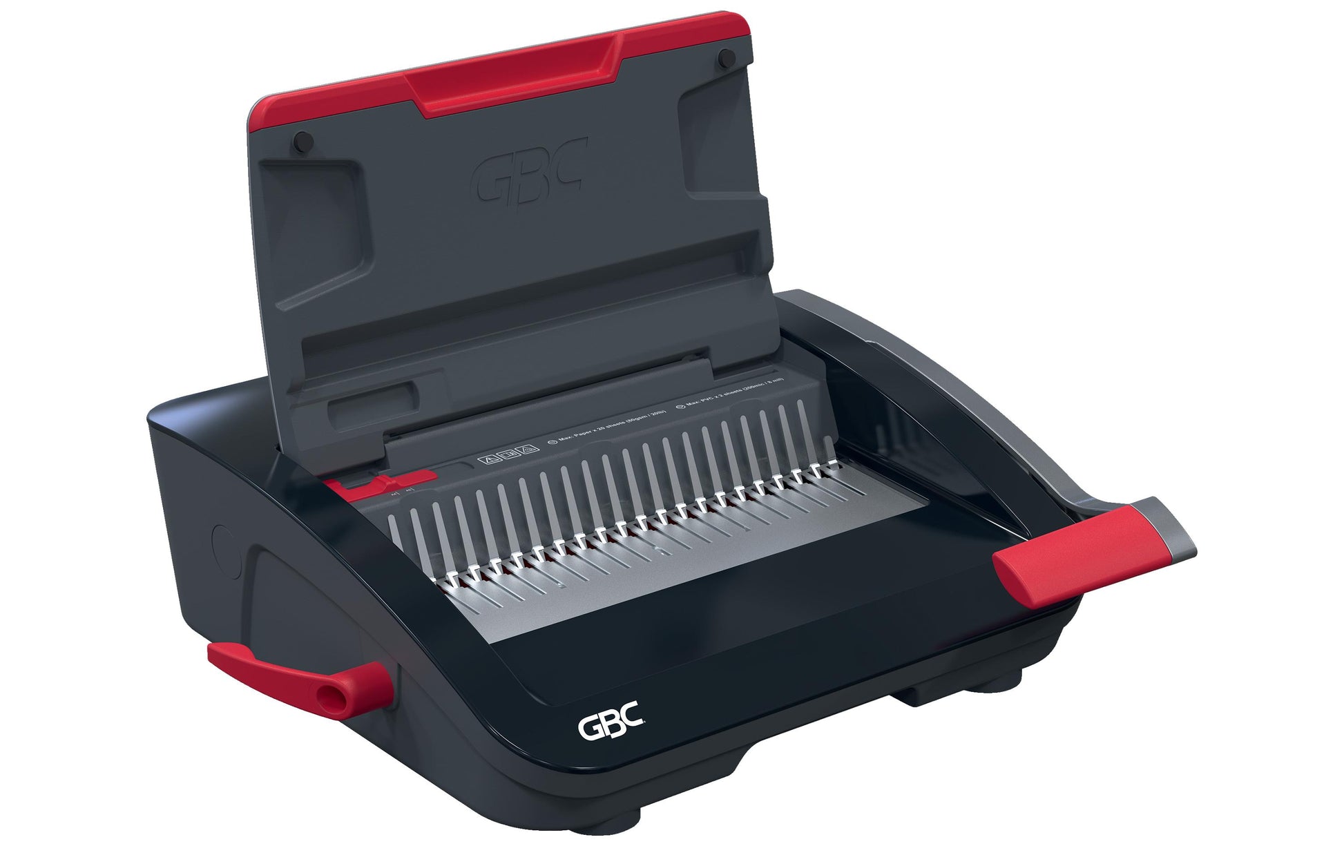 GBC CombBind CB20 Bindegerät – Plastikbindung, für 21-Loch, A4, bis 20 Blatt