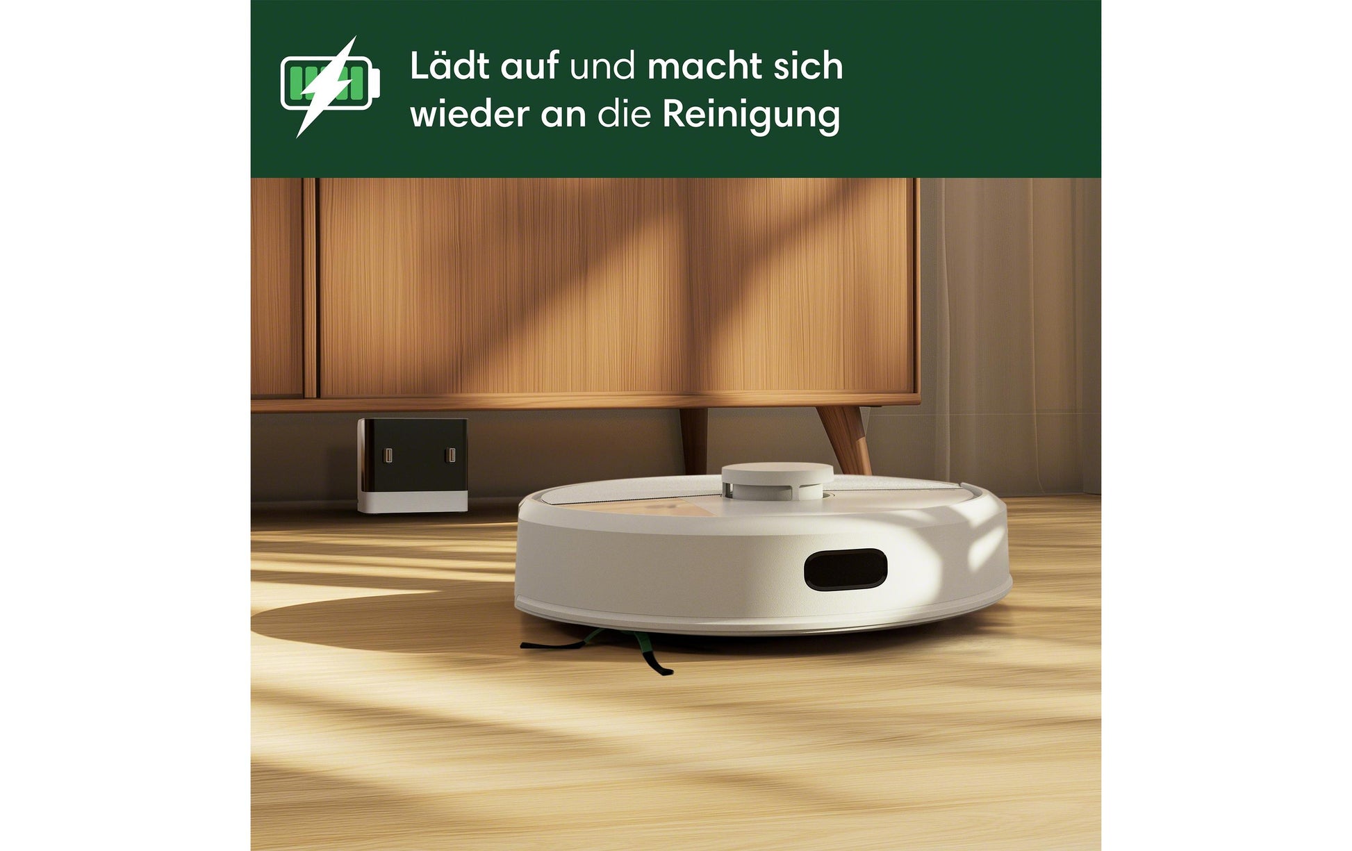 iRobot Roboterstaubsauger Roomba 105 Combo Robo – 0,4 l, Akkubetrieben, 33,1 × 33,5 × 10,4 cm, 2,8 kg