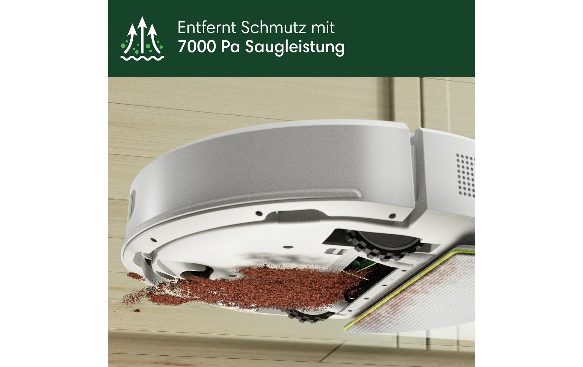 iRobot Roboterstaubsauger Roomba 105 – 0,2 l, Akkubetrieb, 3 Stufen, 33,1 × 33,5 × 10,4 cm