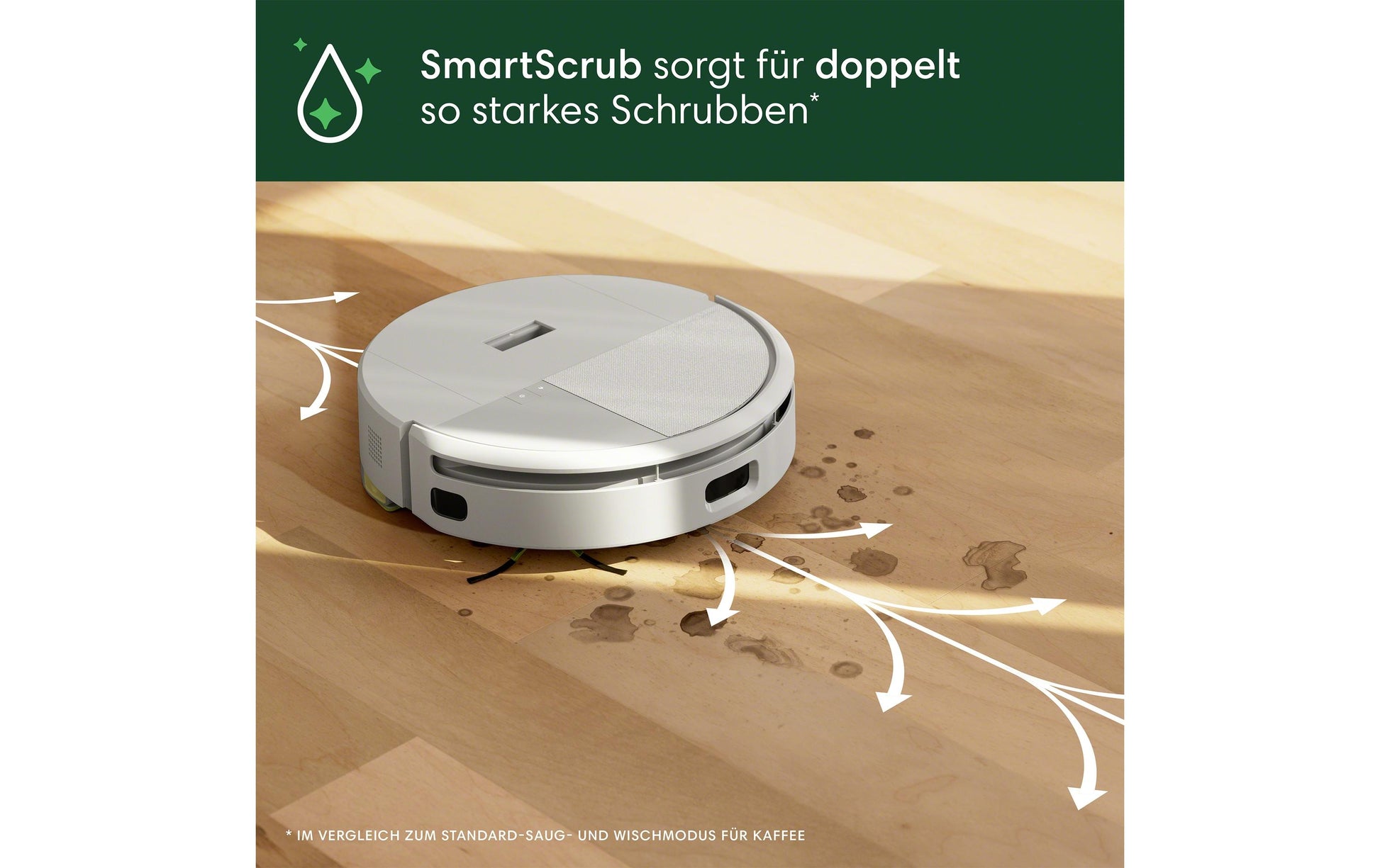 iRobot Roboterstaubsauger Roomba 205 – 1,8 l, Akkubetrieben, 3 Stufen, 35,9 × 35,8 × 10,1 cm