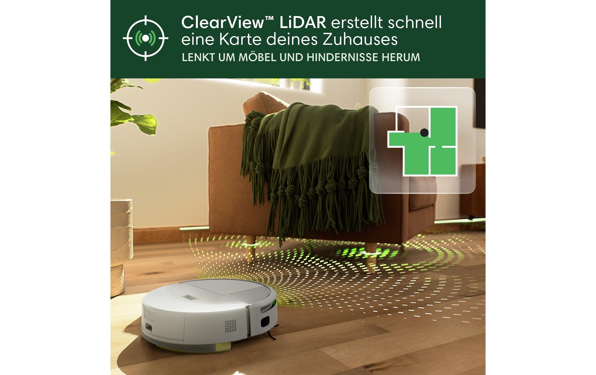 iRobot Roboterstaubsauger Roomba 205 – 1,8 l, Akkubetrieben, 3 Stufen, 35,9 × 35,8 × 10,1 cm