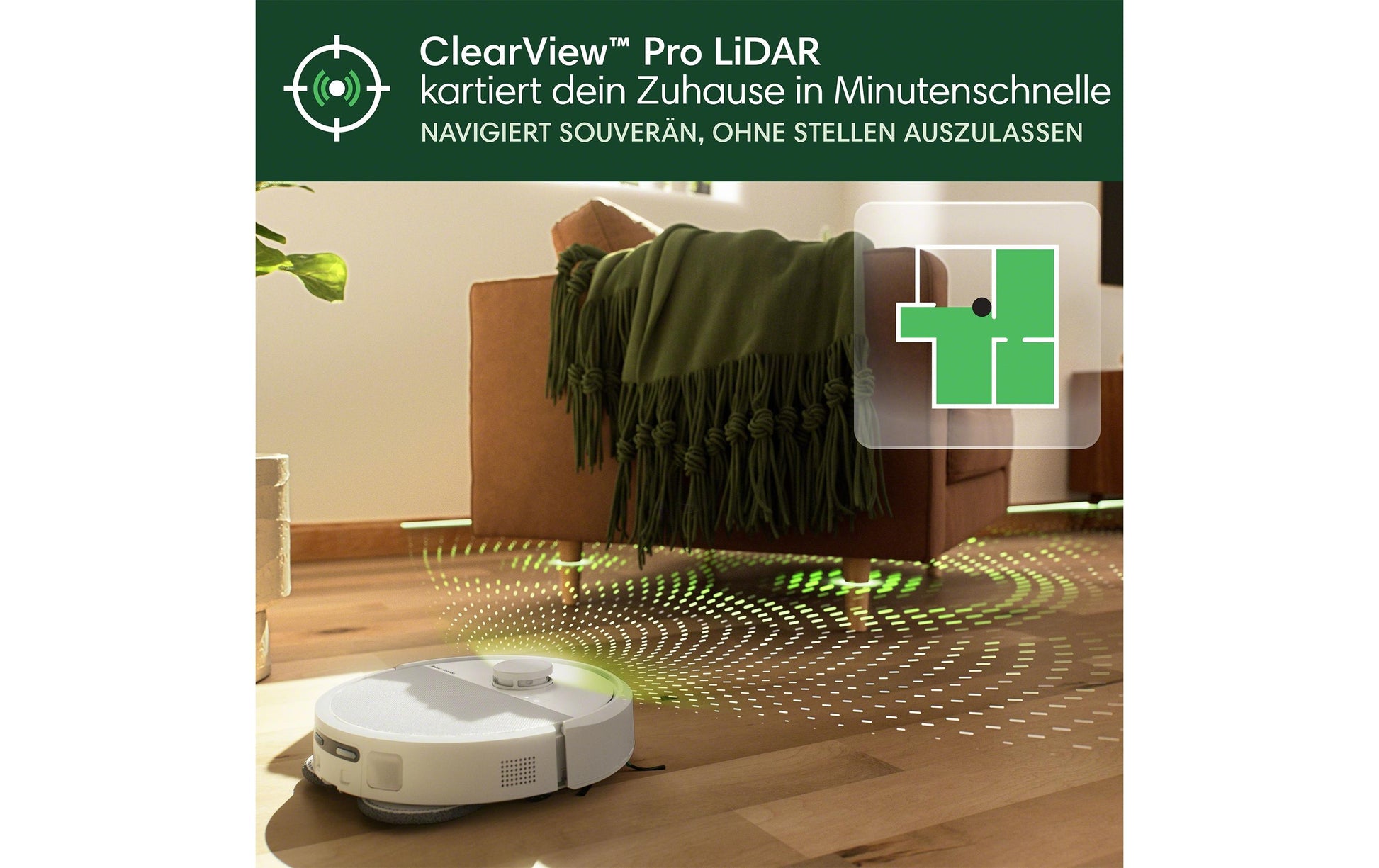 iRobot Roboterstaubsauger Roomba P505 Combo+AutoWash Dock – 0,3 l, Akkubetrieben, 3 Stufen, 35,7 × 35,1 × 10,6 cm