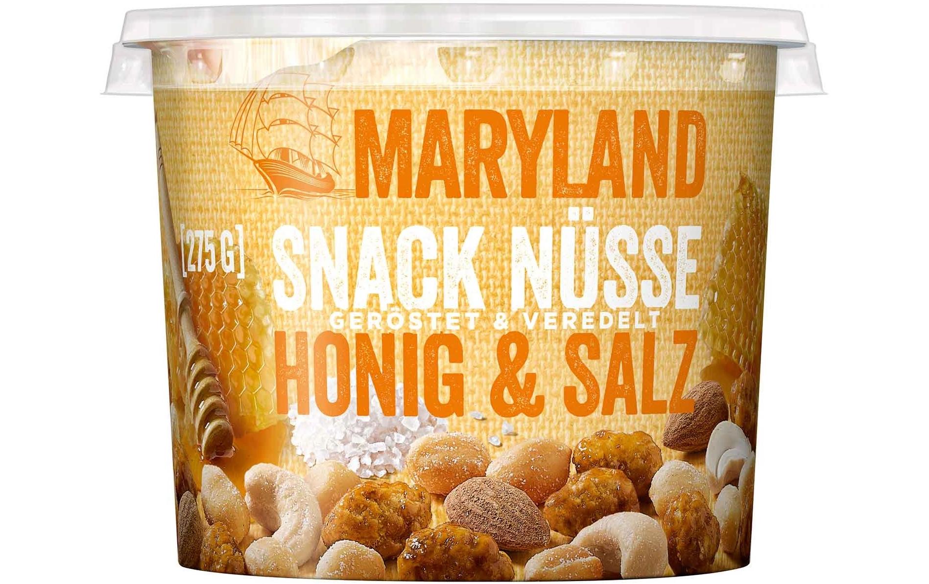 Maryland Nussmix – Honig – 275 g