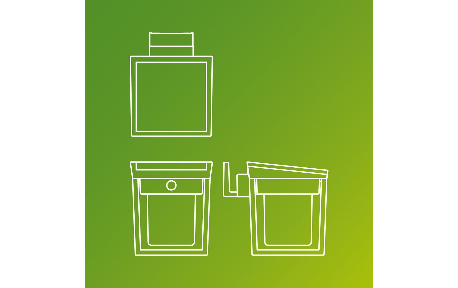 Philips Aussenwandleuchte – 3×2 cm, 250 lm, 1,5 W, Warmweiss, 3000 K, IP44, Solarbetrieb, Anthrazit, Metall
