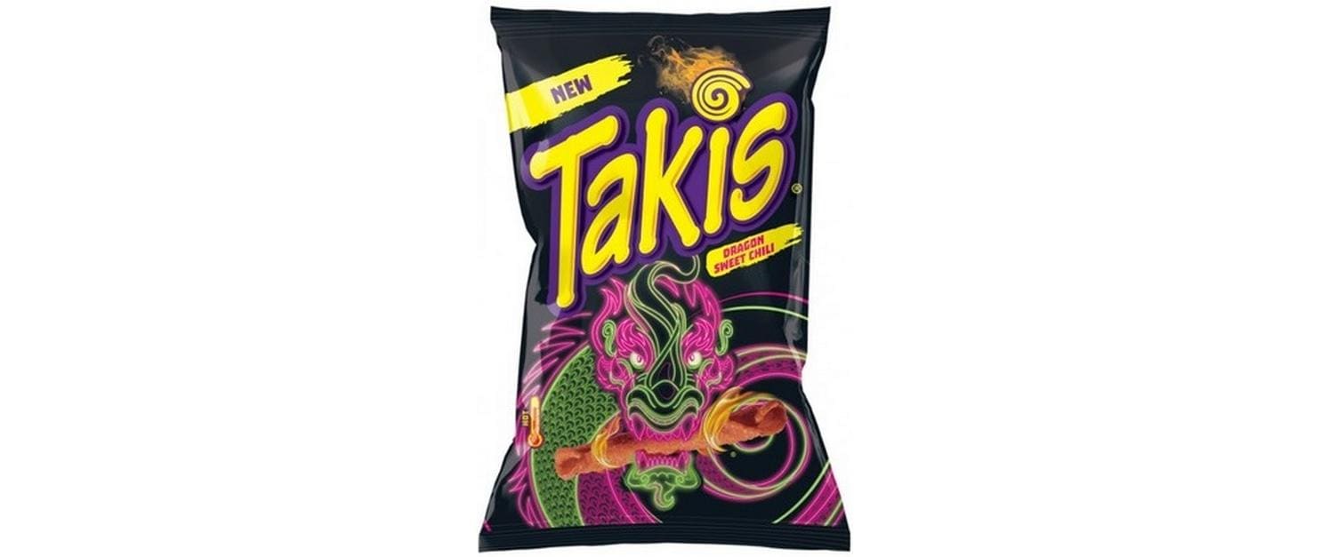 Takis Dragon Chips – süsser Chili – 100 g