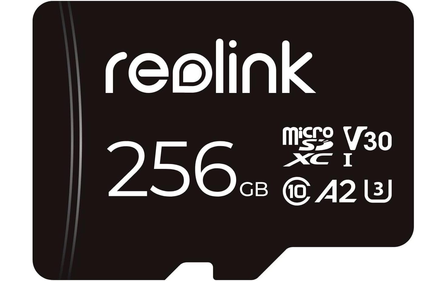Reolink zubehör Reolink microSDXC 256 GB – UHS-I, 100/30 MB/s, ohne Adapter