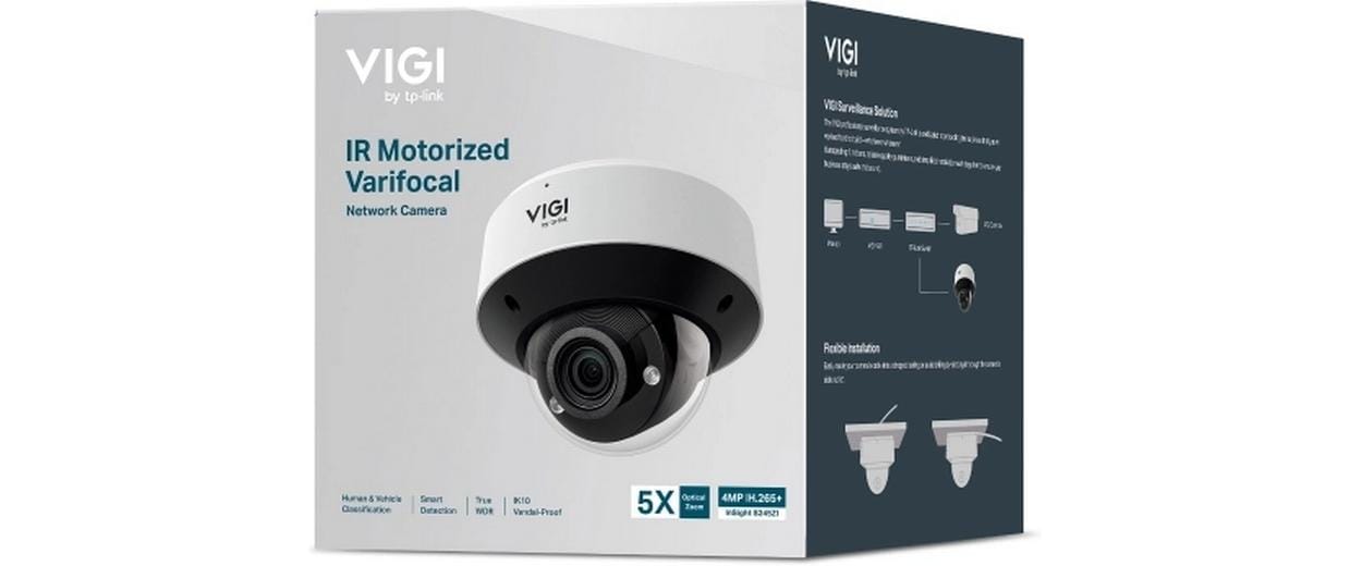 TP-Link InSight S245ZI Netzwerkkamera – 4 MP, PoE, IP67, Weiss