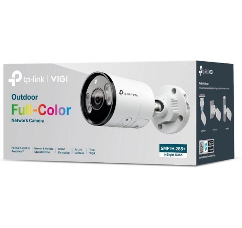 TP-Link InSight S355 6 mm Netzwerkkamera – 5 MP, 2880×1620 (HD3K), PoE