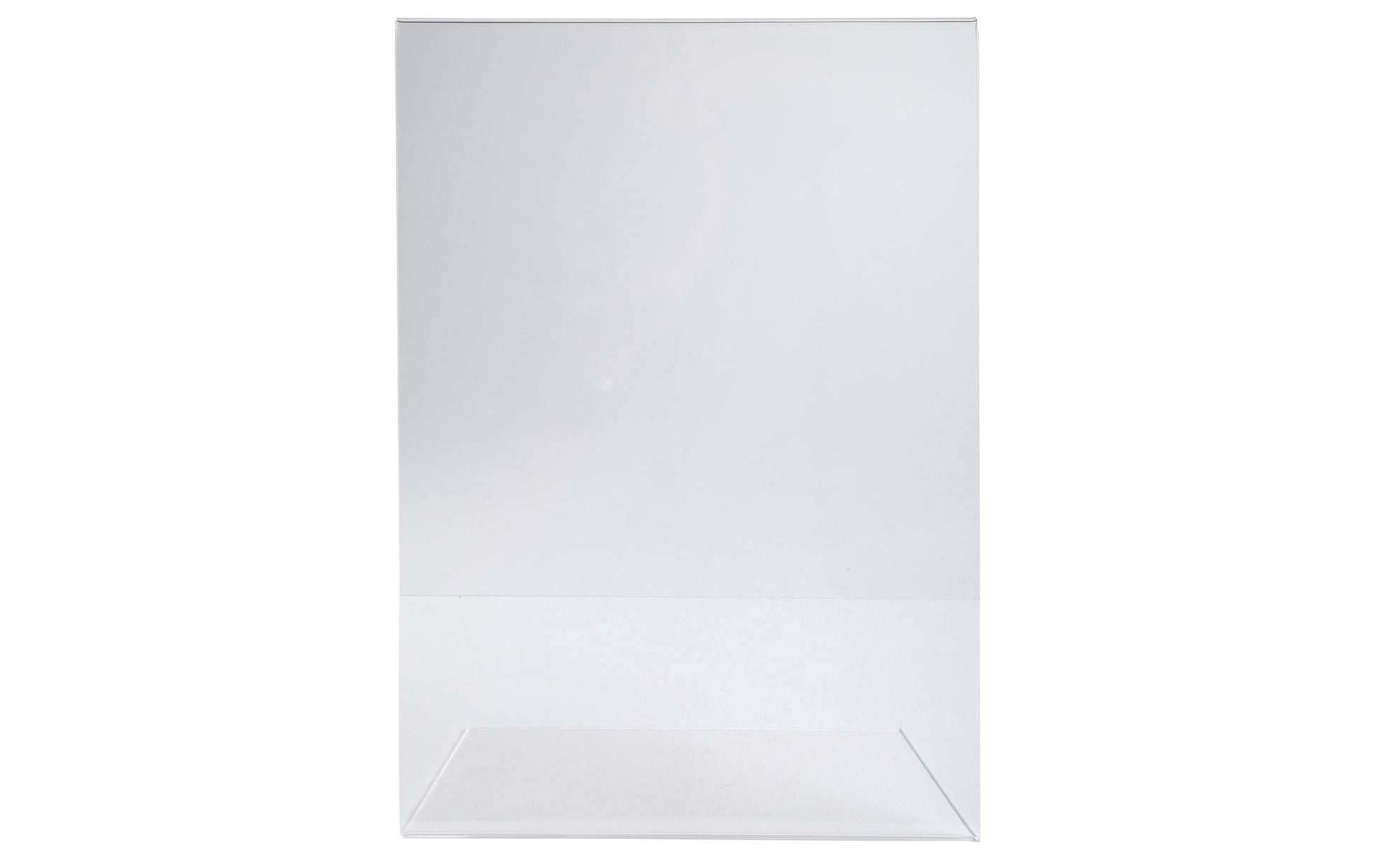 Exacompta Tischaufsteller – für A4 – 1 Fach – Hochformat – transparent – Acryl – 210×305×83 mm