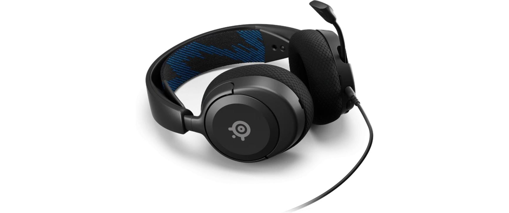 SteelSeries Arctis Nova 1P Gaming-Headset – Over-Ear, Kabelgebunden (USB-C, 3,5 mm Klinke), ANC, Schwarz