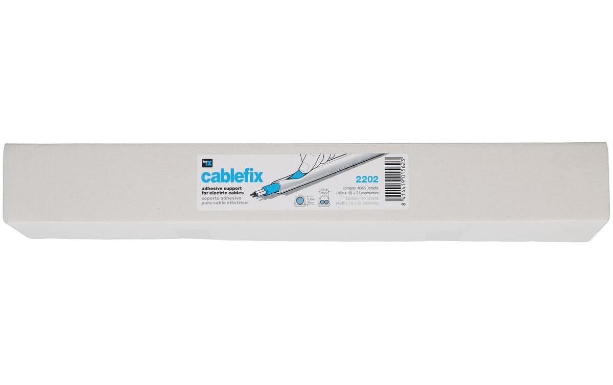Max Hauri AG Max Hauri Wandkanal – 15 × 12 mm – 4 m – Kunststoff – Weiss, selbstklebend