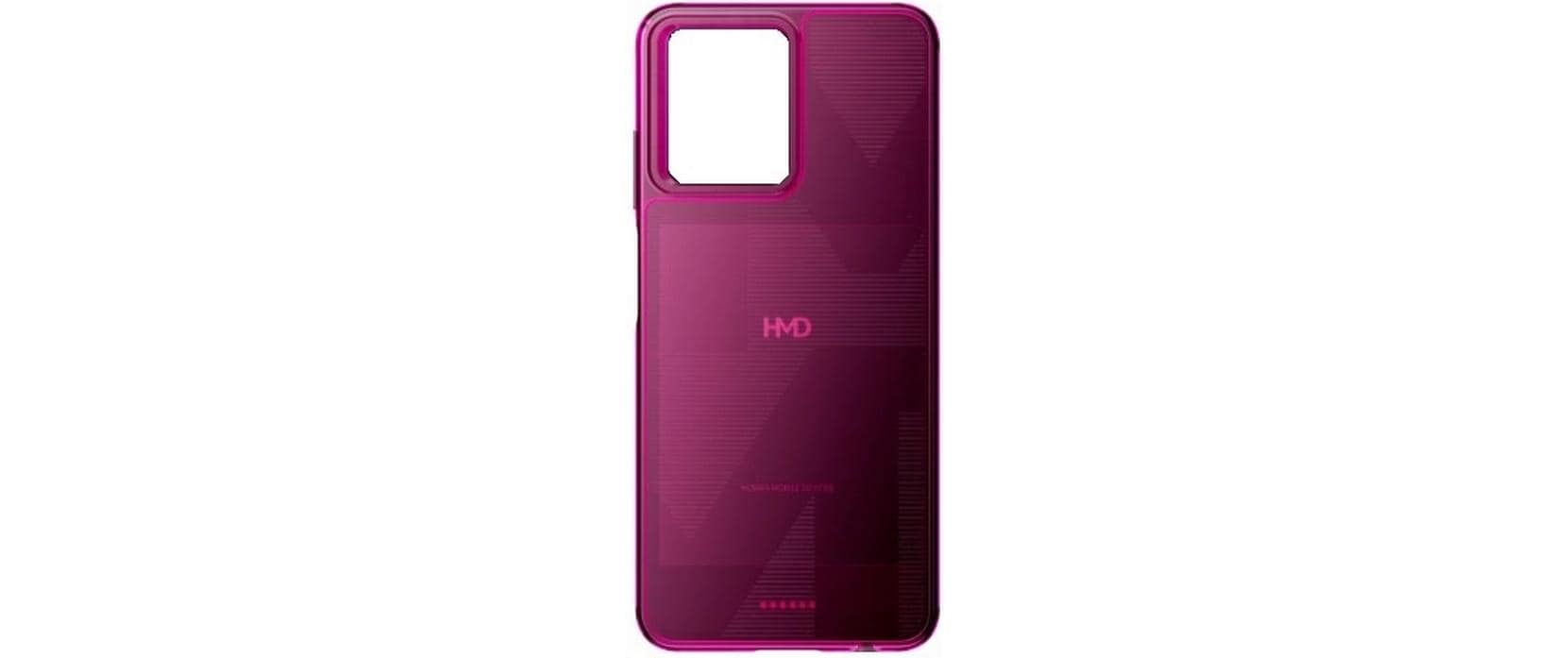 HMD Backcover – für HMD Fusion, PC+TPU, Pink, kabelloses Laden