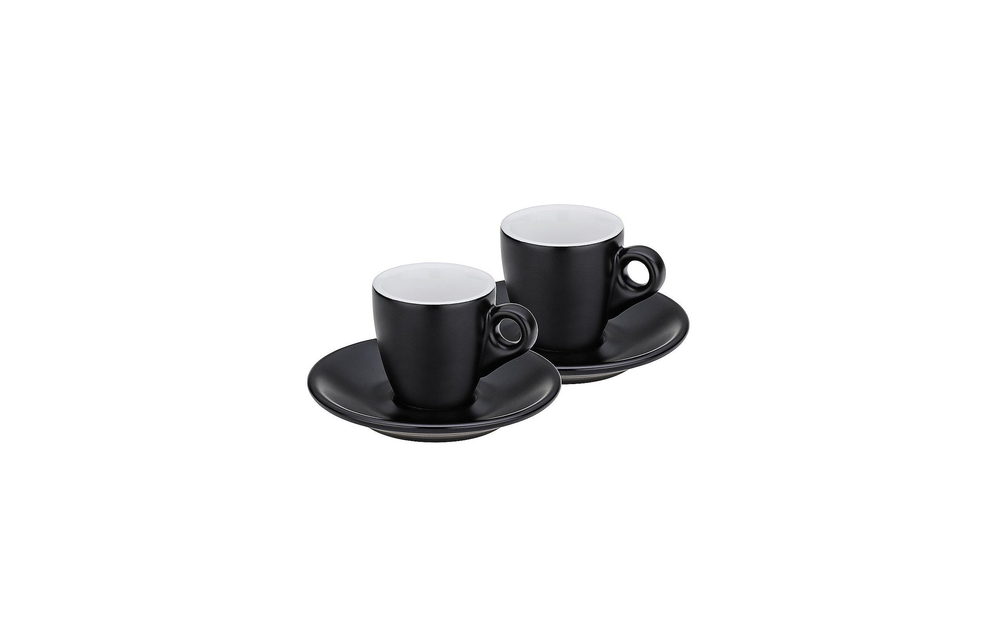 Kela Espressotasse – 50 ml, H 6,5 cm, Keramik, schwarz