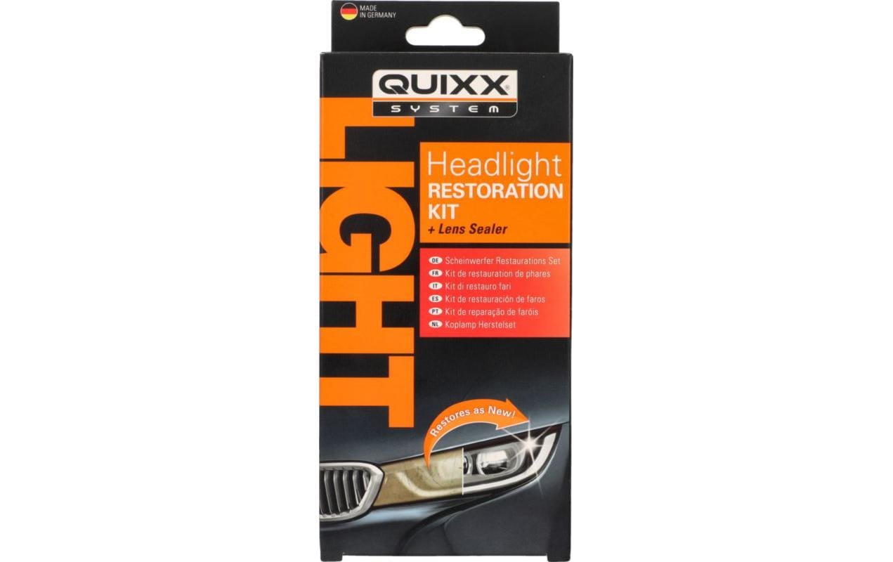 QUIXX Restaurierungs-Set – für Scheinwerfer