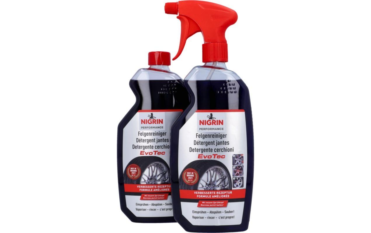 Nigrin EvoTec Felgenreiniger – für Felgen – 750 ml – 2 Stk.