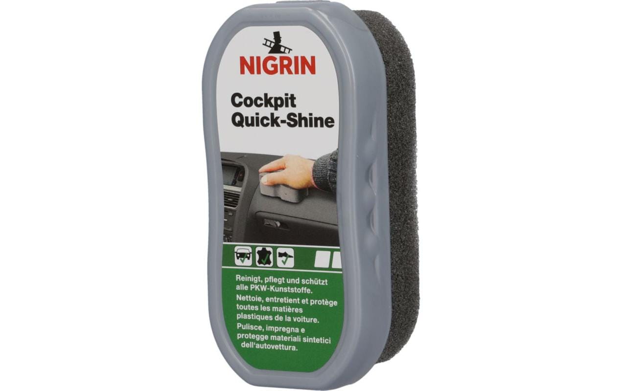 Nigrin Spezialschwamm Cockpit Quick-Shine – für Auto