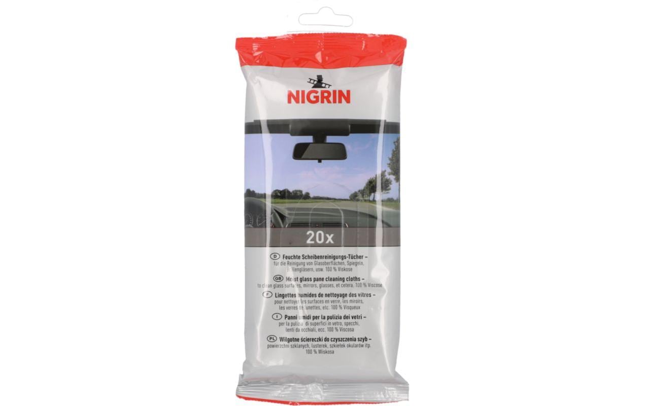 Nigrin Mikrofasertuch – für Glas – 20 Stk.