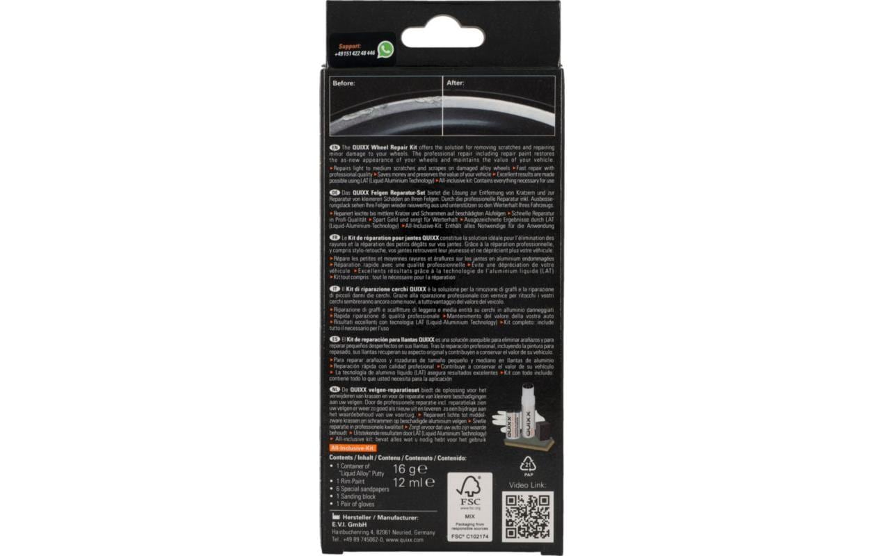 QUIXX Reparatur-Set – für Felgen