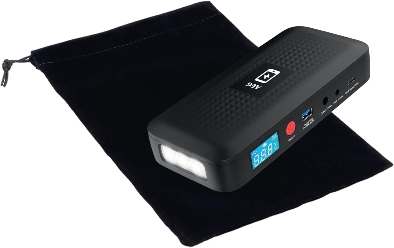 AEG Jumpstarter JS15 Powerbank 4'000 mAh, schwarz