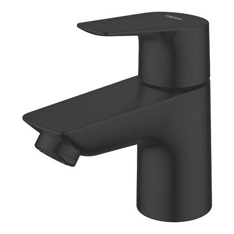 GROHE Badebatterie Start Edge – Einhebelmischer, Metall, Schwarz