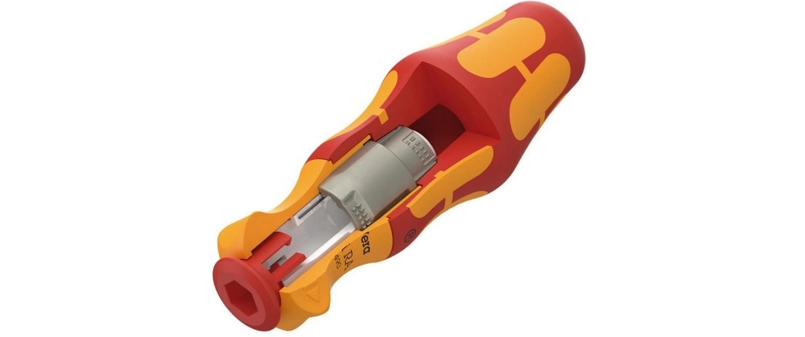 Wera Kraftform Bithalter mit Ratsche, 115 mm, 05057490001