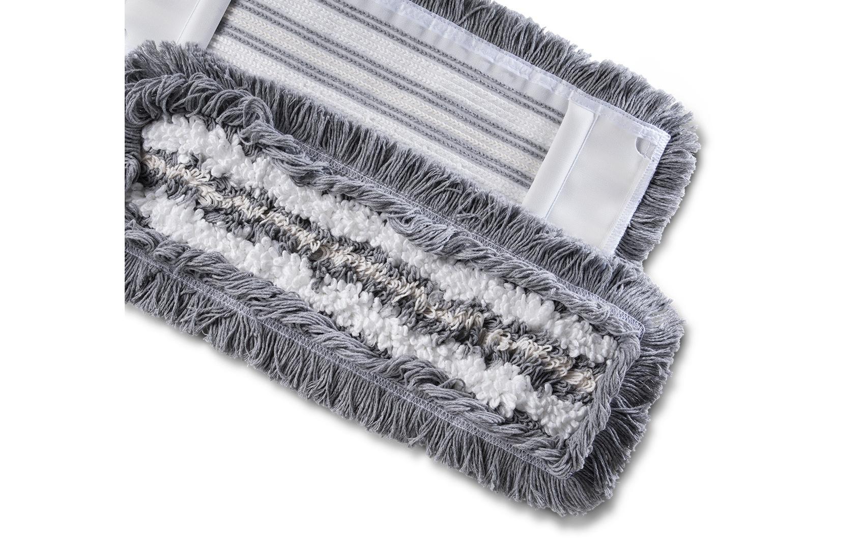 Edi Baur Wischbezug Hercules – 40 cm, Mikrofaser, Grau