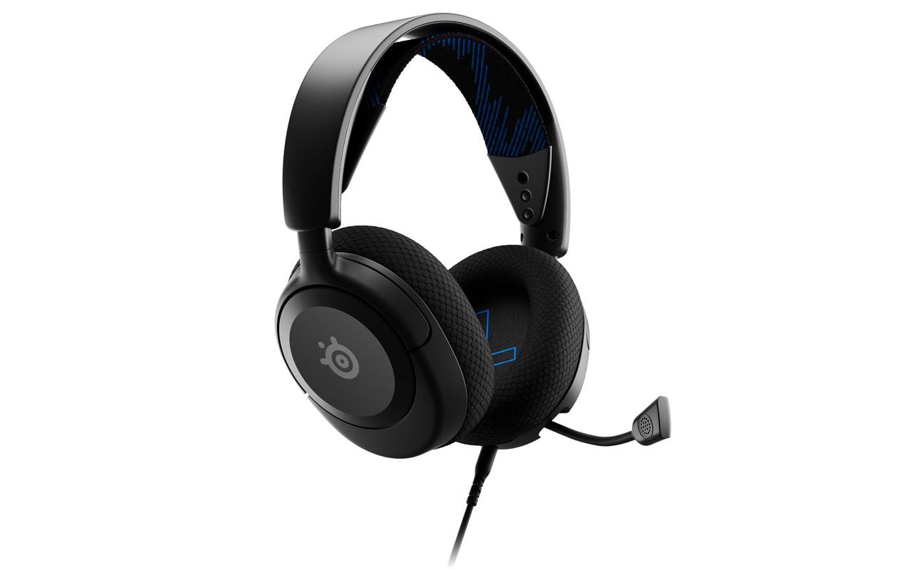 SteelSeries Arctis Nova 1P Gaming-Headset – Over-Ear, Kabelgebunden (USB-C, 3,5 mm Klinke), ANC, Schwarz