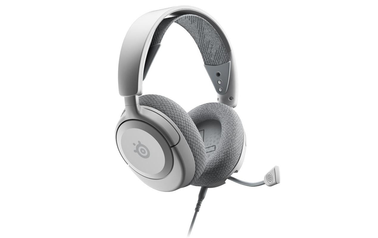 SteelSeries Arctis Nova 1P – Over-Ear Gaming-Headset – USB-C – für PS5/PC/Xbox, u. a. – weiss
