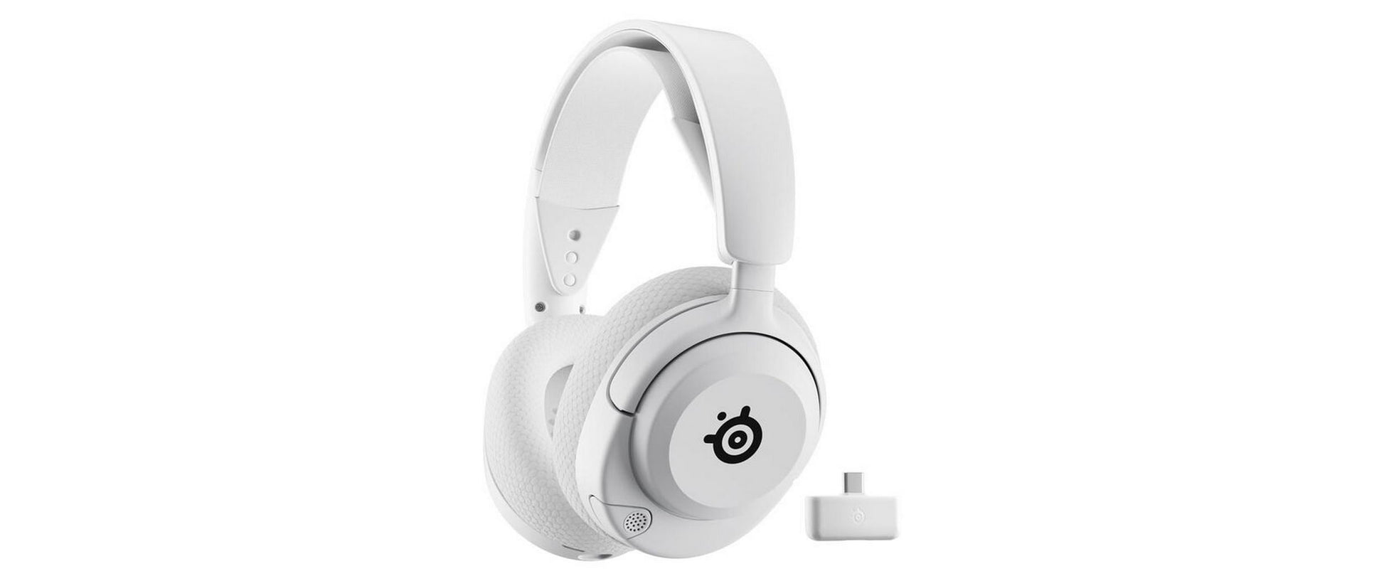 SteelSeries Arctis Nova 5P – Over-Ear Gaming-Headset – Bluetooth, ANC, Stummschaltung – Weiss – für PS4