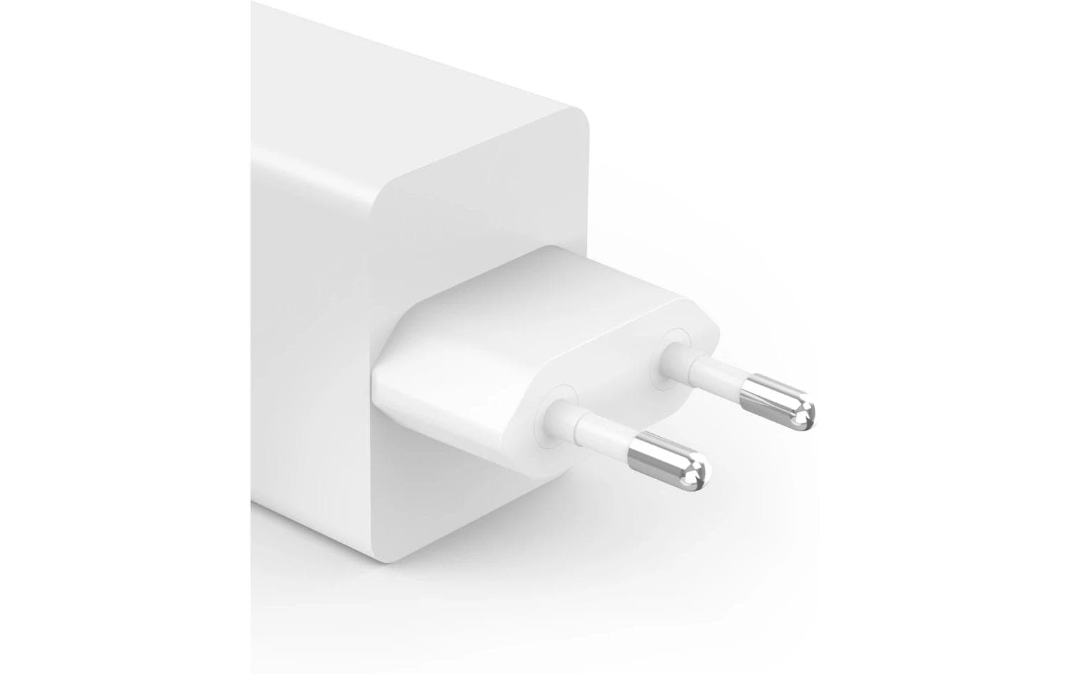 Hama Netzteil – 100 W, 2× USB-C + 1× USB-A, PD, QC 2.0/3.0, GaN – für Laptops, Smartphones, Tablets