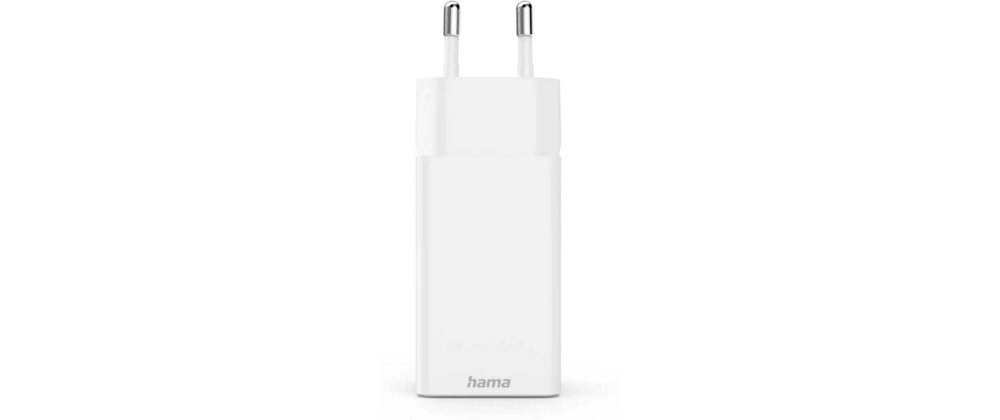 Hama 00201995 USB-Ladegerät 45 W – USB-C×1, USB-A×2 – PD 3.0, QC 3.0, GaN – Weiss