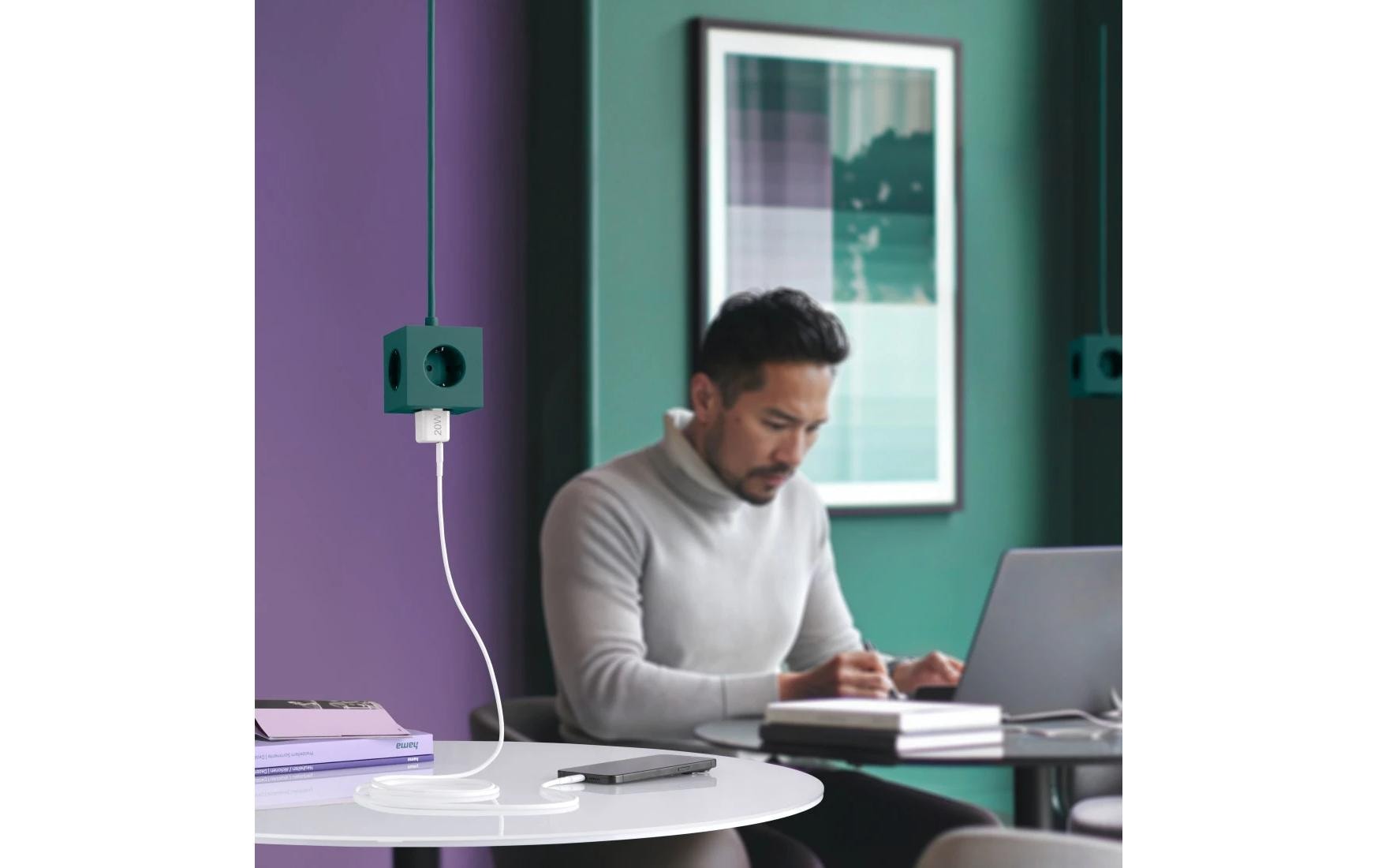 Hama 00201980 USB-Ladegerät 20 W – USB-C×1, PD 3.0, QC 3.0 – für Smartphone – Weiss