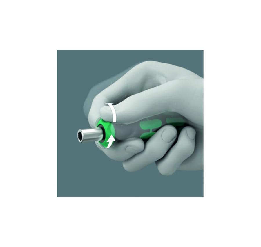 Wera Kraftform Kompakt – Schraubenzieher-Set, 14-teilig, mit Ratsche, magnetisch, Etui, 05051060001