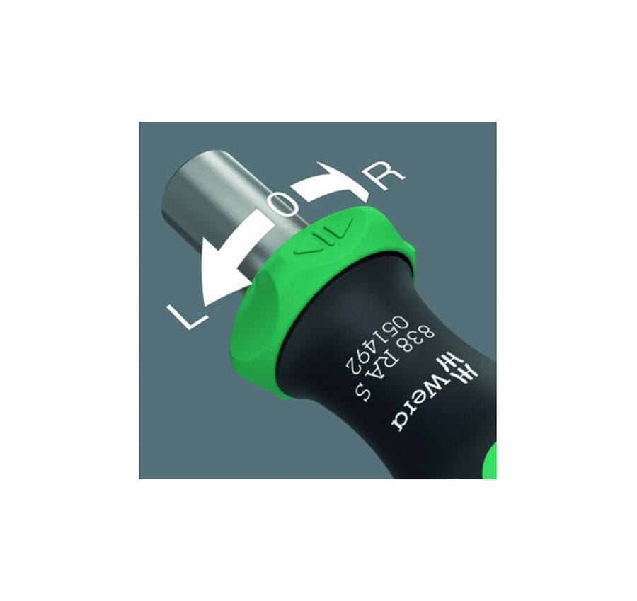 Wera Kraftform Kompakt – Schraubenzieher-Set, 14-teilig, mit Ratsche, magnetisch, Etui, 05051060001
