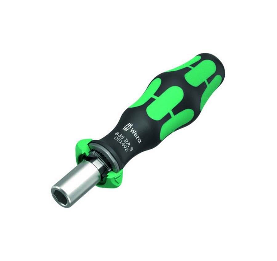 Wera Kraftform Kompakt – Schraubenzieher-Set, 14-teilig, mit Ratsche, magnetisch, Etui, 05051060001