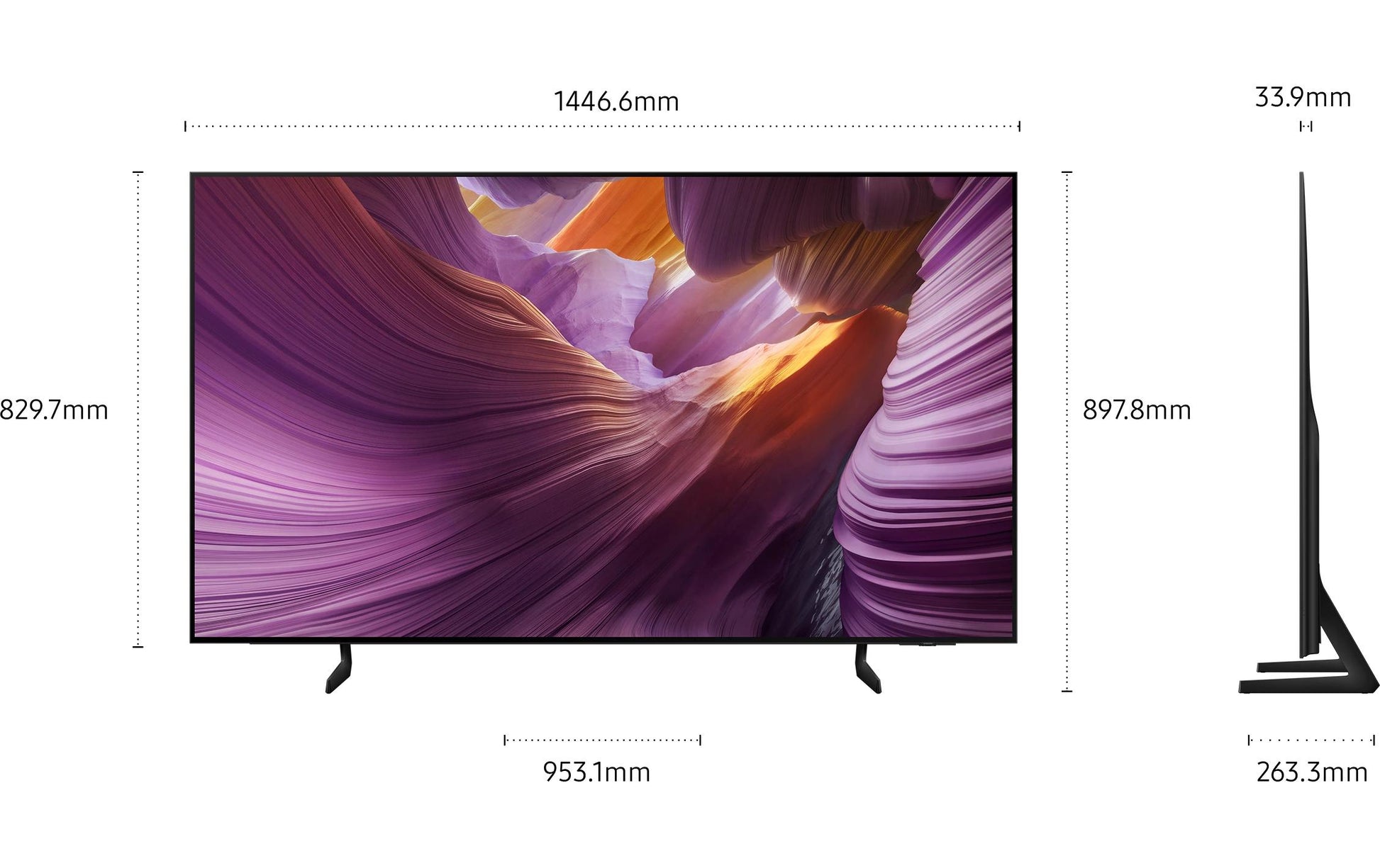 Samsung QE65S85F – 65" OLED UHD 4K, Tizen (2025)