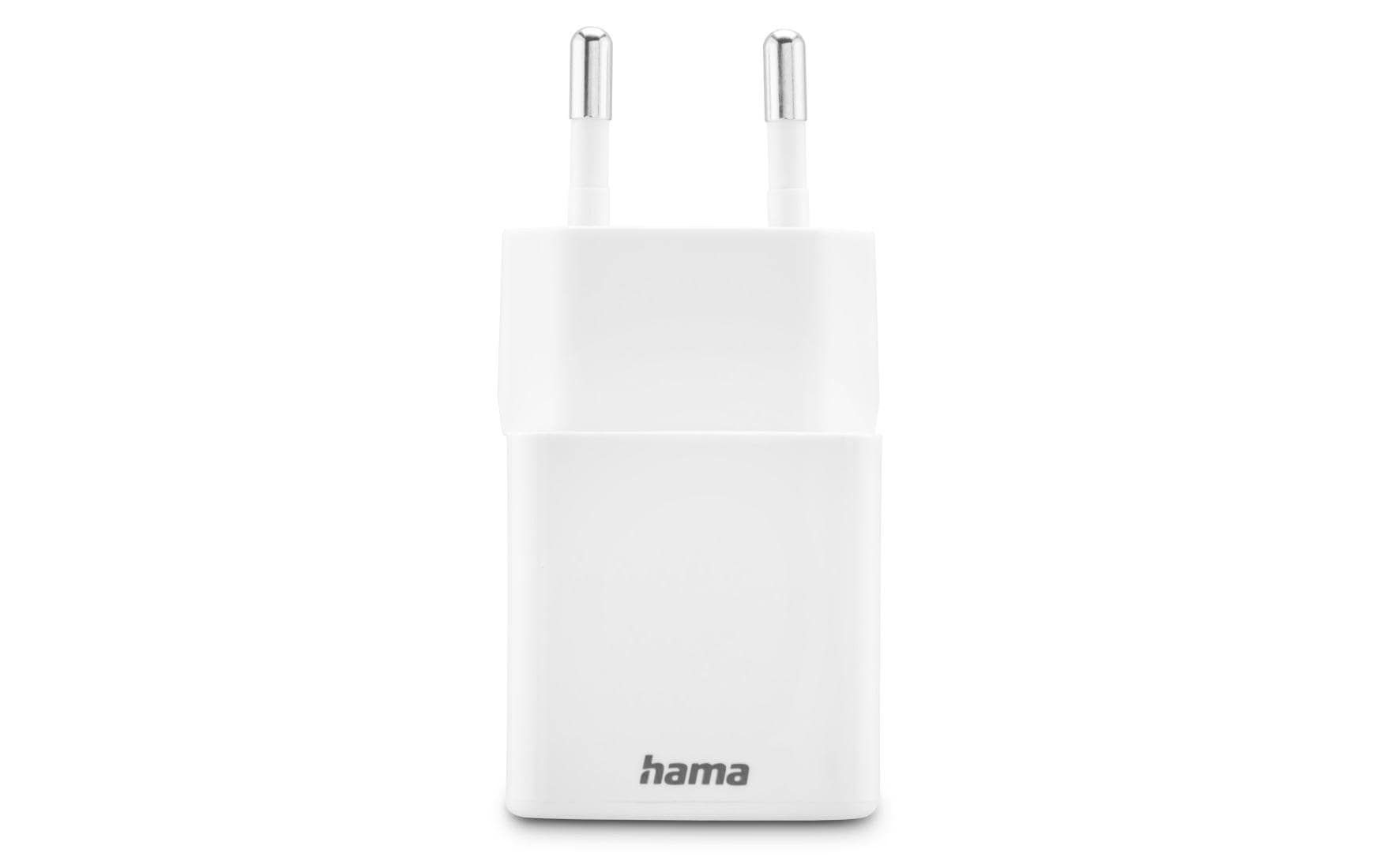 Hama 00201991 USB-Ladegerät 20 W – USB-C×1, USB-A×1 – PD, QC 3.0 – für Kopfhörer, Powerbank u. a. – Weiss